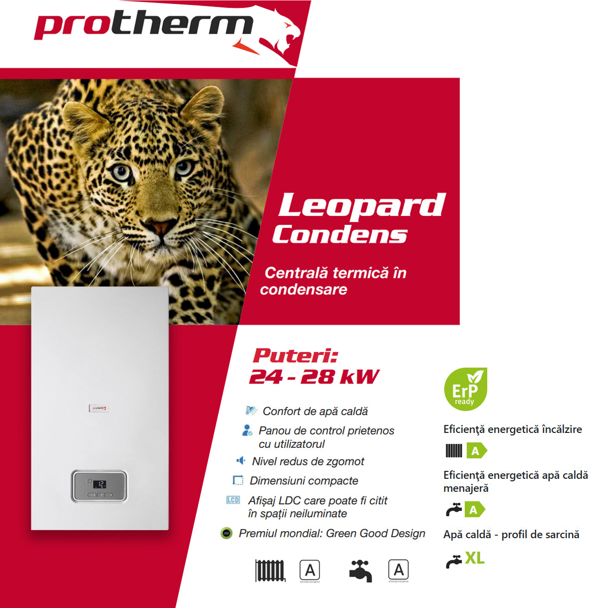 Centrala termica murala cu condensare Protherm Leopard Condens 28KTV,