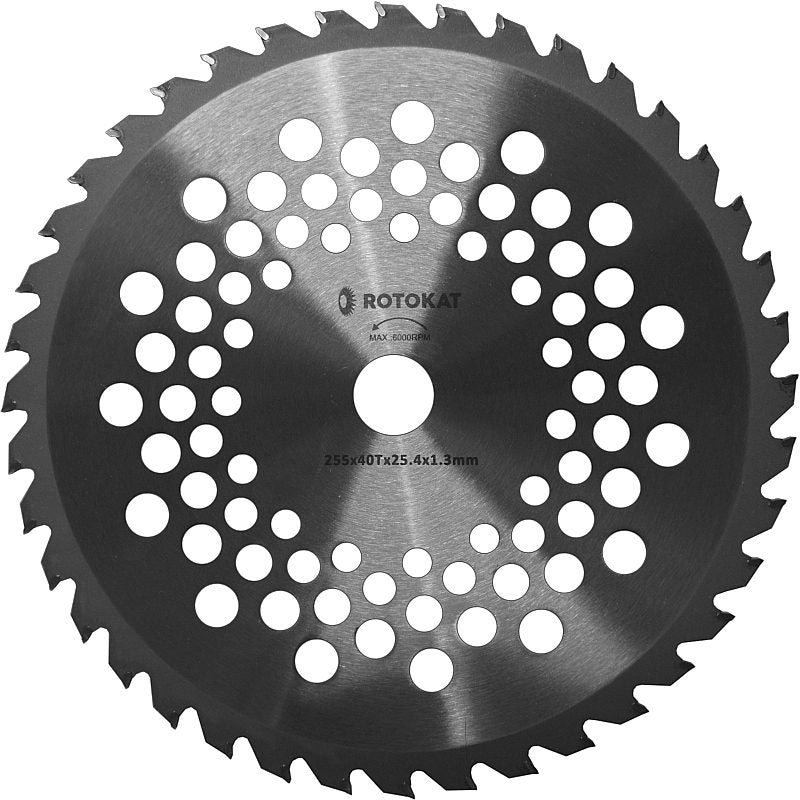 Cumpara Disc cosire pentru motocoasa, dinti vidia, 40T, 255 x 25.4 x 1.3 mm RODT40251A de la Mesterul Minune