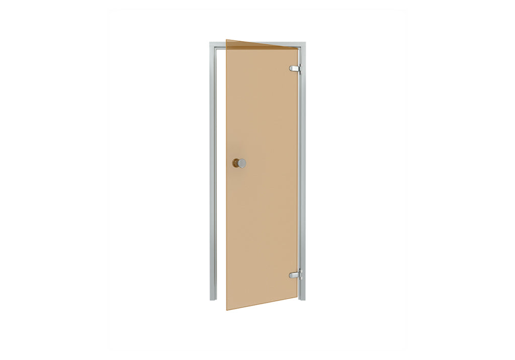 Usa sauna umeda hammam bai de aburi Trendline 7x19 Bronz 690 x 1890 mm SU0548