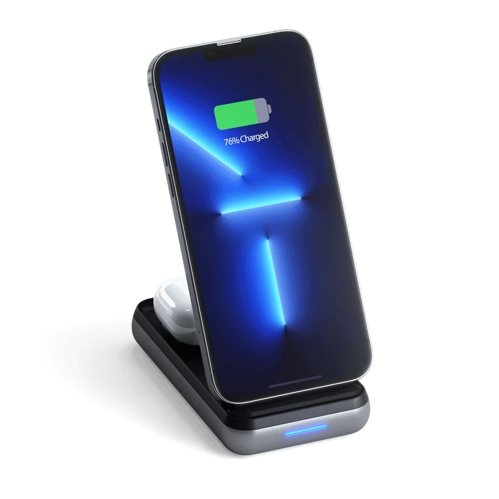 Cumpara Stand de alimentare Satechi, 10000 mAh, Duo Wireless pentru iPhone & AirPods de la Mesterul Minune