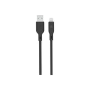 Cumpara Cablu de date Dviced USB-A la Lightning silicon 1.25m, Negru de la Mesterul Minune
