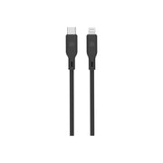 Cumpara Cablu de date Dviced USB-C la Lightning silicon 1.25m, Negru de la Mesterul Minune