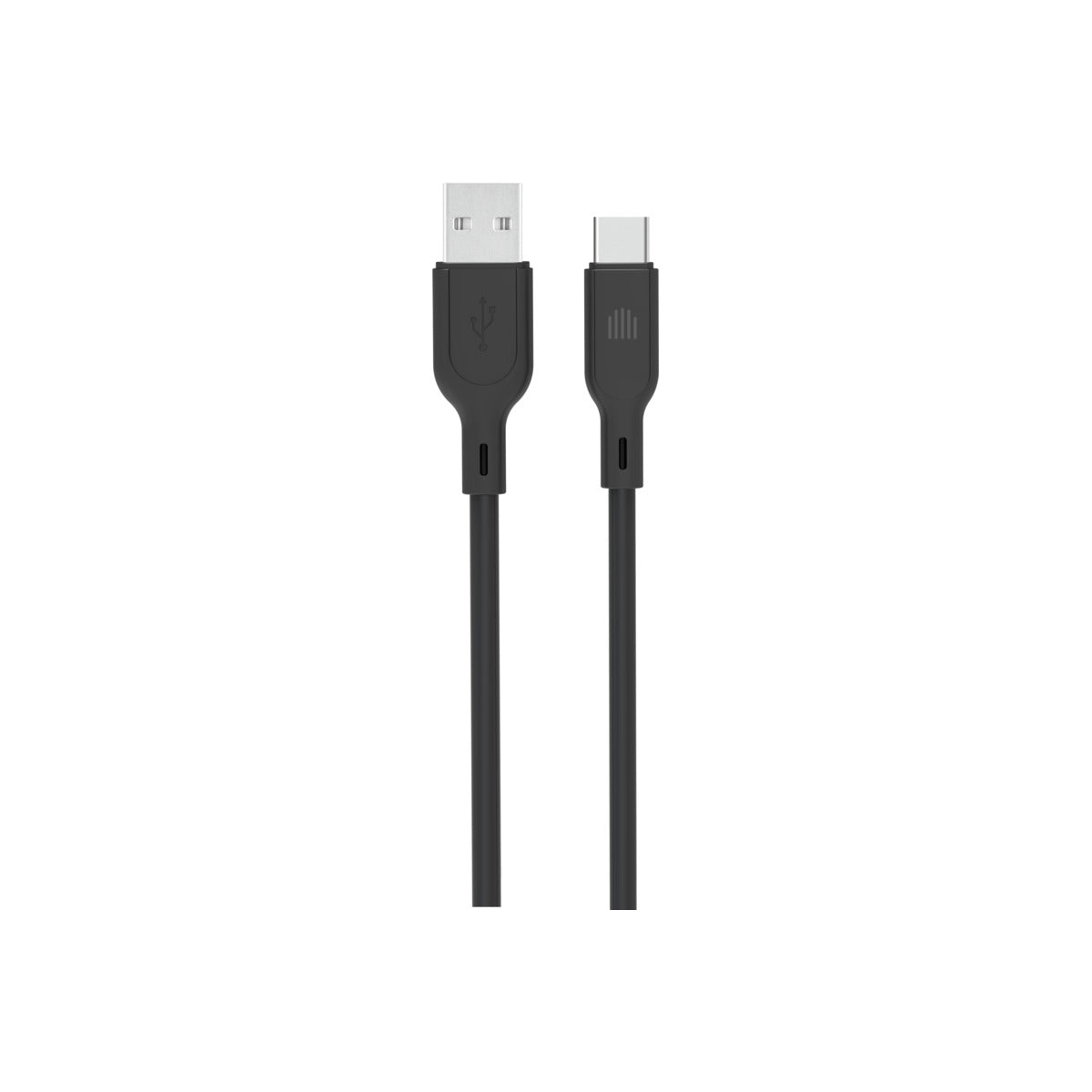 Cumpara Cablu de date Dviced USB-A la USB-C silicon 1.25m, Negru de la Mesterul Minune