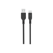 Cumpara Cablu de date Dviced USB-A la USB-C silicon 1.25m, Negru de la Mesterul Minune