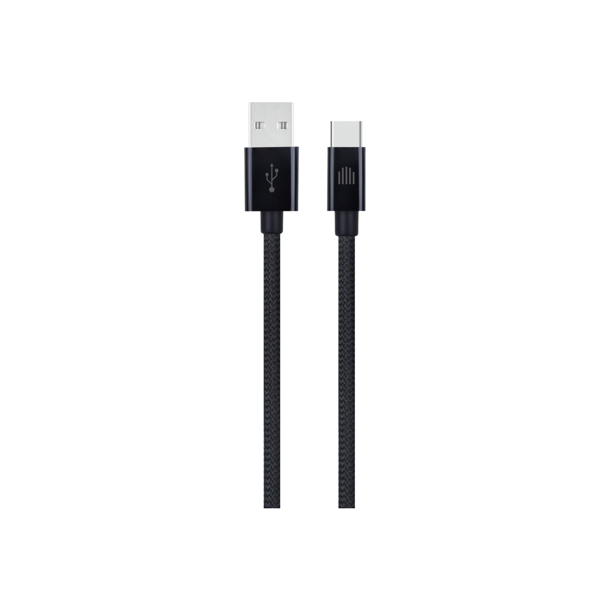 Cumpara Cablu de date Dviced USB-A la USB-C Nylon Textile 1.25m, Negru de la Mesterul Minune