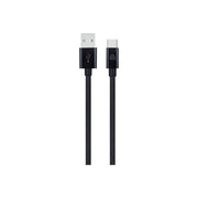Cumpara Cablu de date Dviced USB-A la USB-C Nylon Textile 1.25m, Negru de la Mesterul Minune
