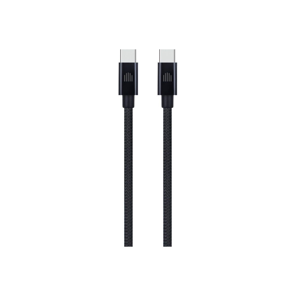Cumpara Cablu de date Dviced USB-C la USB-C Nylon Textile 2m, Negru de la Mesterul Minune