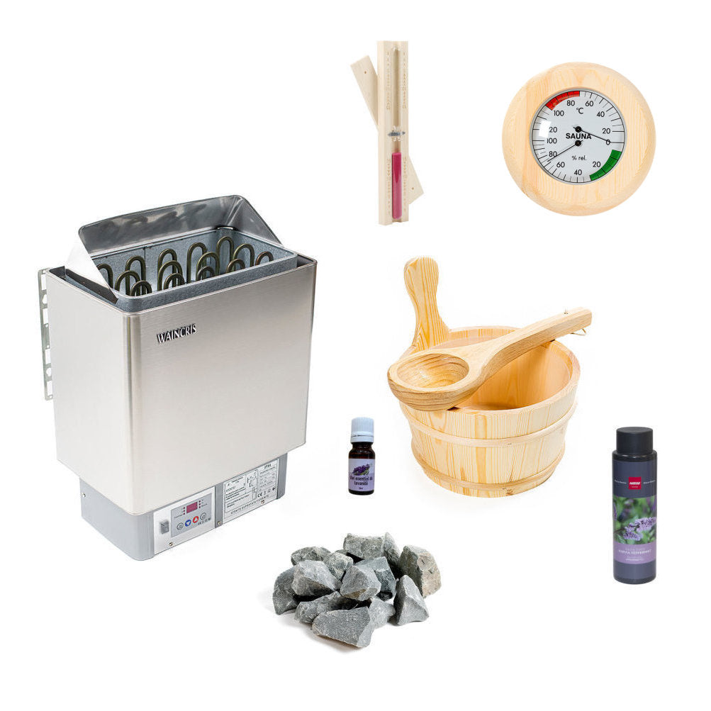 Kit echipare sauna uscata Waincris ELITE 5-8m