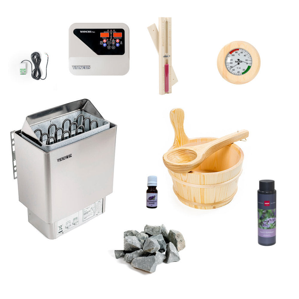 Kit echipare sauna uscata Waincris PALO 8-12 mc