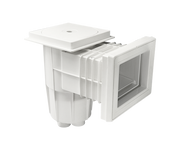 Skimmer standard din ABS EMAUX EM0130-SV cu gura mica pentru piscine placate cu liner