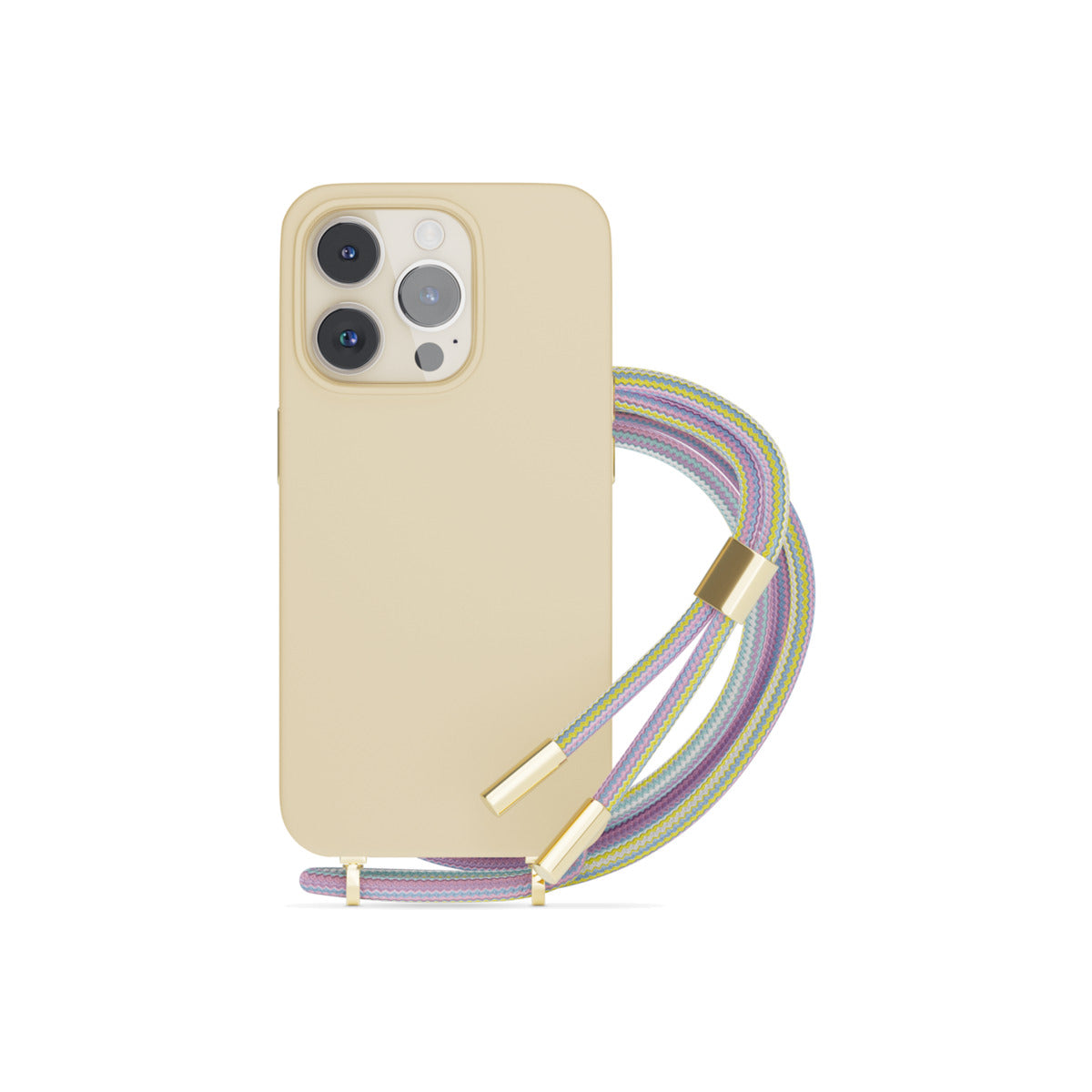 Cumpara Husa de protectie Epico cu snur pentru iPhone 14 Pro, Silicon, Roz de la Mesterul Minune