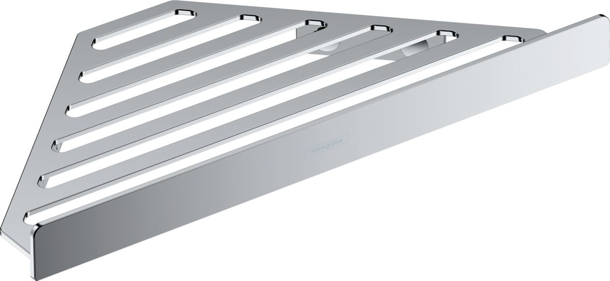 Etajera de colt Hansgrohe AddStoris, crom