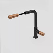 FDesign Ardesia baterie bucătărie pe picior negru-aur/aur vechi FD1-ARD-8-25