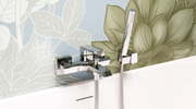 FDesign Brina baterie cadă-duș perete crom FD1-BRN-1-11