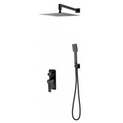 FDesign Seppia set de duș ascuns negru FD1-SPA-7PSET-22