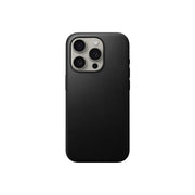Cumpara Husa de protectie Nomad Modern pentru iPhone 15 Pro, Piele, Negru de la Mesterul Minune