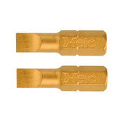 Cumpara acum Set 2x Bit TiN Plus pentru insurubare, profil drept, Felo, 6.5x1.2mm de la Mesterul Minune