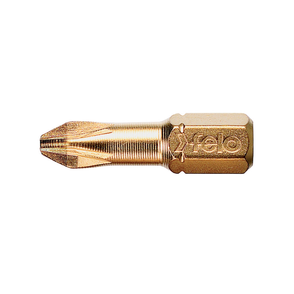 Bit diamantat profil Pozidrive, Felo, C6.3, PZ2, 25mm