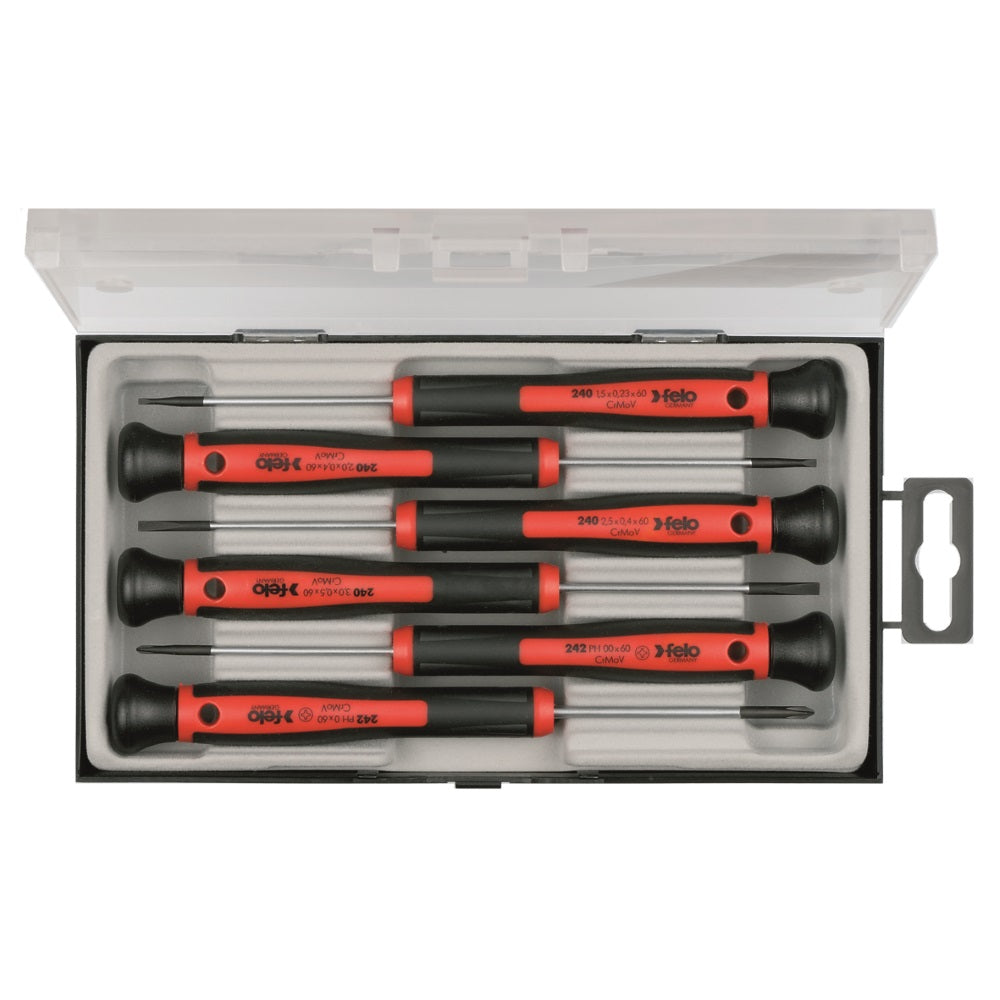 Cumpara acum Trusa surubelnite de precizie reparatii GSM, Felo, 6 piese, Felo de la Mesterul Minune