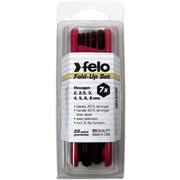 Felo 34500701, Set 7 chei HEX de buzunar, HEX 2.0-8.0mm