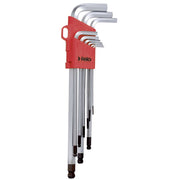 Felo 36500901, Set 9 chei L HEX BLX9, extra-lungi, cap cu bila, HEX 1.5-10.0mm