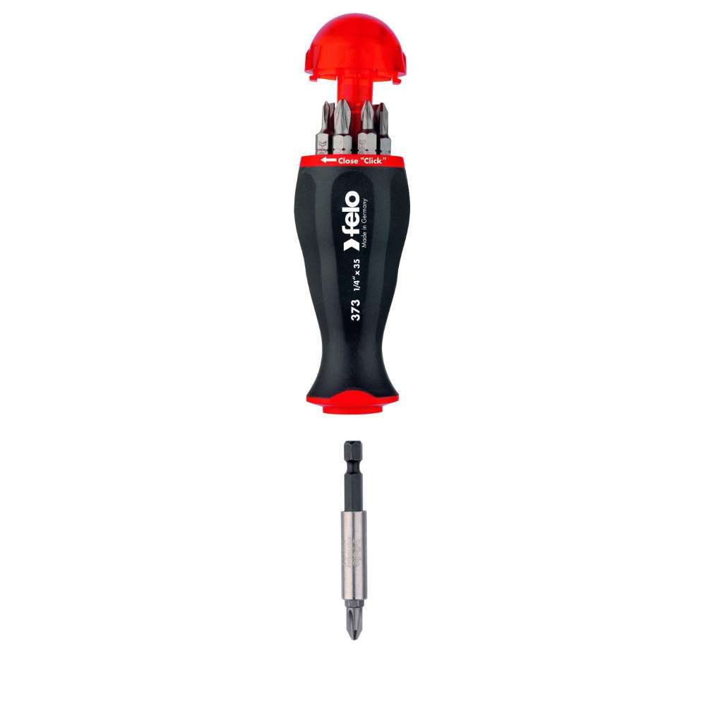 Surubelnita cu magazie si bitholder, Felo, 8 biti + adaptor