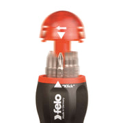 Surubelnita cu magazie si bitholder, Felo, 8 biti + adaptor