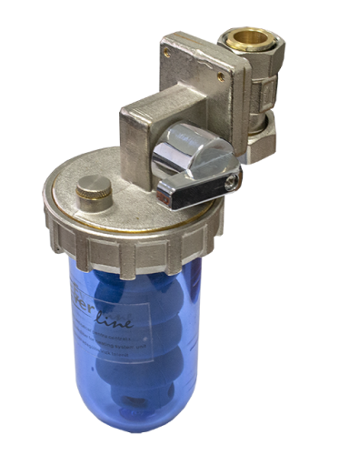 Filtru anticalcar pentru centrala, vertical 1/2"