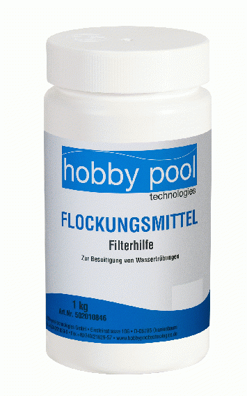 Floculant piscine 1kg Hobby Pool Germania