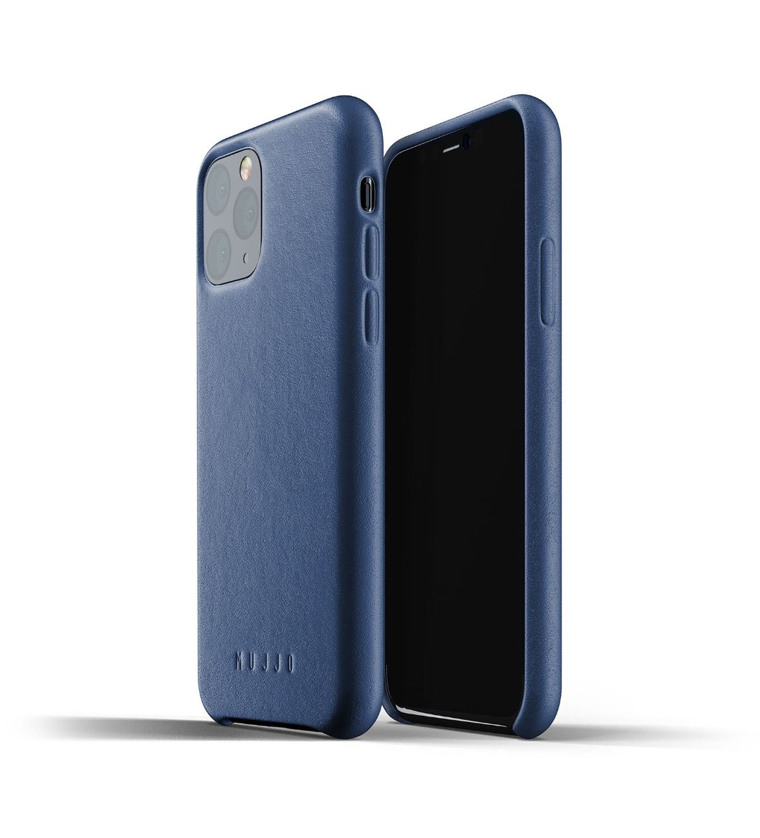 Cumpara Husa de protectie Mujjo pentru iPhone 11 Pro, Piele, Monaco Blue de la Mesterul Minune
