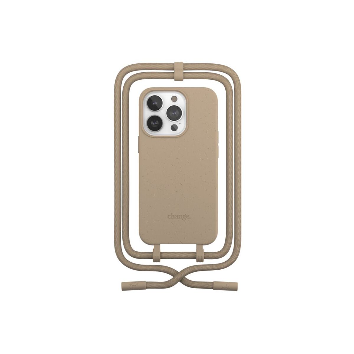 Cumpara Husa de protectie Woodcessories Change Case pentru iPhone 14 Pro, Taupe de la Mesterul Minune