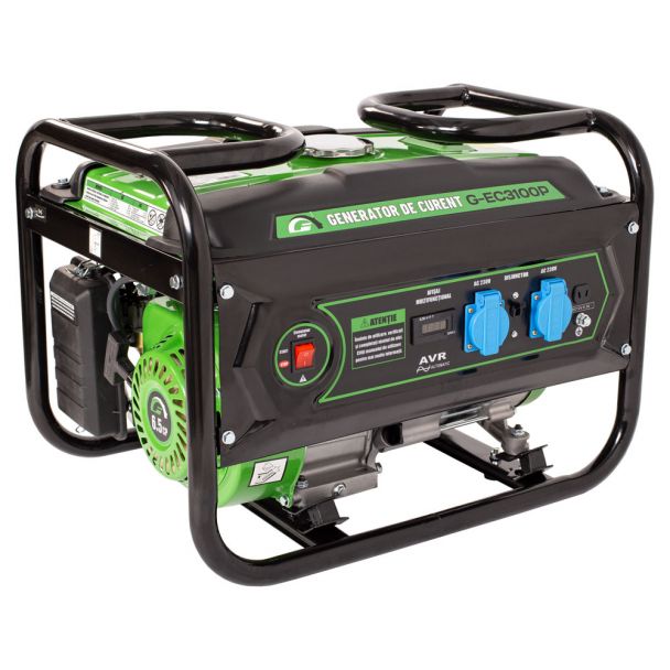 Generator de curent pe benzina Greenfield G-EC3100P, portabil,