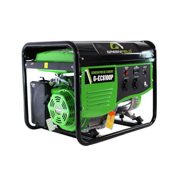 Generator de curent pe benzina Greenfield G-EC6100P, portabil,