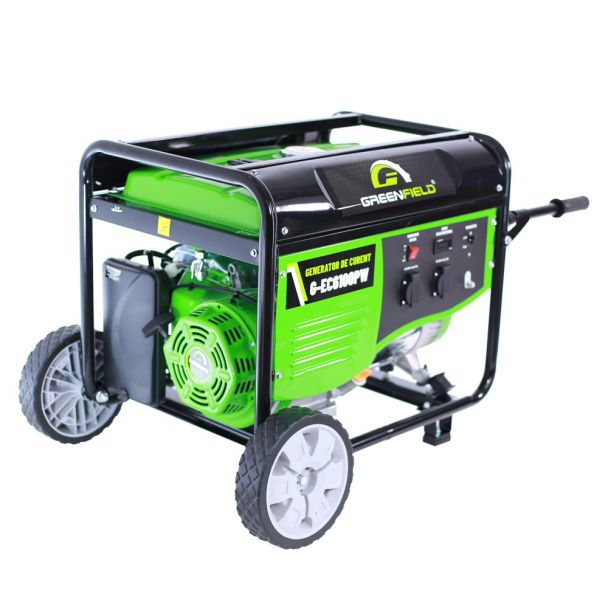 Generator de curent pe benzina Greenfield G-EC6100PW, portabil,
