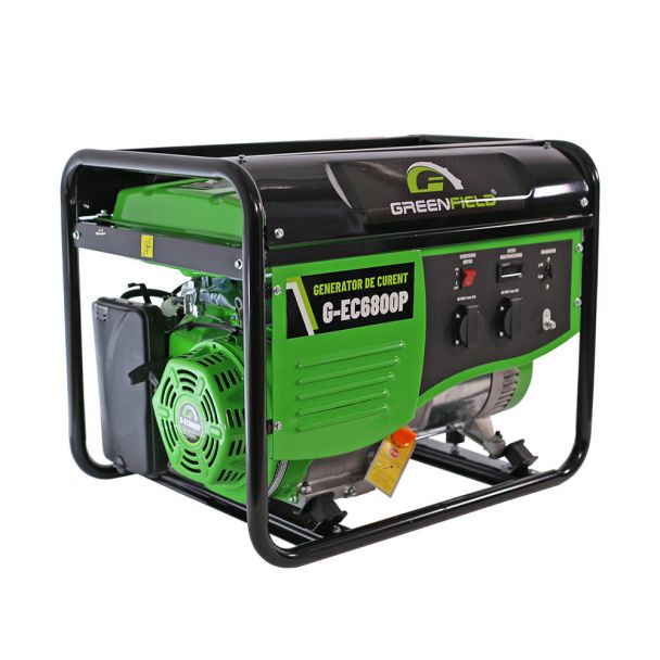 Generator de curent pe benzina Greenfield G-EC6800P, portabil,