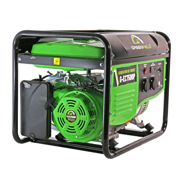 Generator de curent pe benzina Greenfield G-EC7500P, portabil,