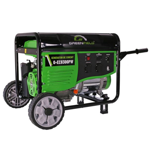 Generator de curent pe benzina Greenfield G-EC8300PW, portabil,