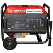 Generator De Curent Rotakt ROGE5500, 5.5 KW, AVR, voltmetru, Ieșire 12V, Autonomie 7 ore