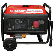 Cumpara Generator De Curent Pe Benzină Rotakt ROGE7000T 6.8 kW, Trifazic, AVR, Voltmetru, Ieșire De 12V, Consum 3,12 l/h de la Mesterul Minune