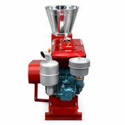 Granulator furaje KL-200A cu motor diesel si 3 matrite