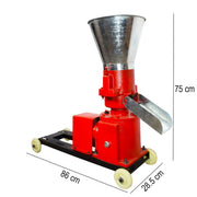 Granulator furaje KL-125 cu 3 matrite (fără motor)