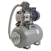 Hidrofor cu pompa autoamorsanta din inox Wasserkonig 25LMX3.8-51, putere 1000 W, debit maxim 3780 l/h, inaltime refulare max 51 m, vas de expansiune 24 l