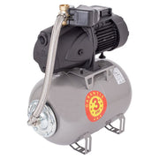 Hidrofor cu pompa autoamorsanta Wasserkonig 25LM4.2-45, fonta, putere 1000 W, debit 4200 l/h, inaltime refulare 45 m, vas de expansiune 24 l