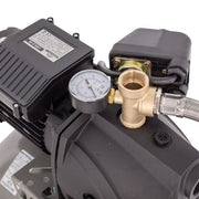 Hidrofor cu pompa autoamorsanta Wasserkonig 25LM4.2-45, fonta, putere 1000 W, debit 4200 l/h, inaltime refulare 45 m, vas de expansiune 24 l