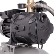 Hidrofor cu pompa autoamorsanta Wasserkonig WSK4348-25, corp fonta, putere 1000 W, debit 4320 l/h, inaltime refulare 48 m, vas de expansiune 24 litri