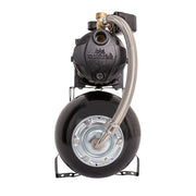 Hidrofor cu pompa autoamorsanta Wasserkonig WSK4748-25, corp fonta, negru, putere 1050 W, debit 4740 l/h, inaltime refulare 48 m, vas de expansiune 24 litri