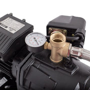 Hidrofor cu pompa autoamorsanta Wasserkonig WSK5255-25, fonta, putere 1300 W, debit 5220 l/h, inaltime refulare 55 m, vas de expansiune 24 litri