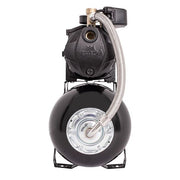 Hidrofor cu pompa autoamorsanta Wasserkonig WSK5357-25, fonta, negru, putere 1400 W, debit 5280 l/h, inaltime refulare 57 m, vas de expansiune 24 litri