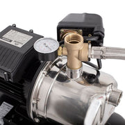 Hidrofor cu pompa autoamorsanta Wasserkonig WSKX4048-50, putere 1000 W, 9 m, inox debit 4020 l/h, inaltime refulare 48 m, vas de expansiune 50 litri