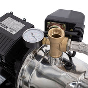 Hidrofor cu pompa autoamorsanta Wasserkonig WSKX4048-25, putere 1000 W, 9 m, inox debit 4020 l/h, inaltime refulare 48 m, vas de expansiune 24 litri